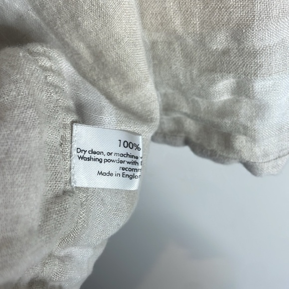 Eskandar | 100% Linen Cream Open-Front Cardigan Size 0/XS - Picture 5 of 7